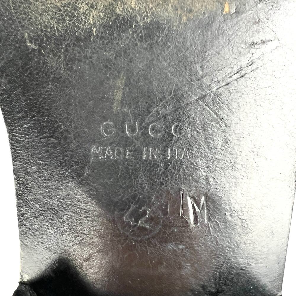 Gucci Vintage Men’s Leather Loafers - Picture 7 of 9